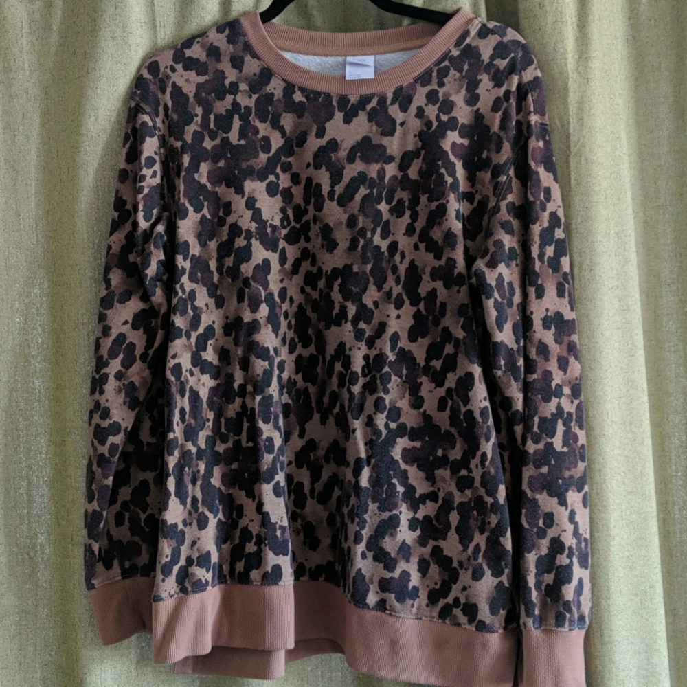 Cozy Pullover Crew Neck Lounge Sweatshirt